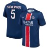 Camiseta de fútbol Paris Saint-Germain Marquinhos 5 Primera Equipación 2024-25 - Hombre